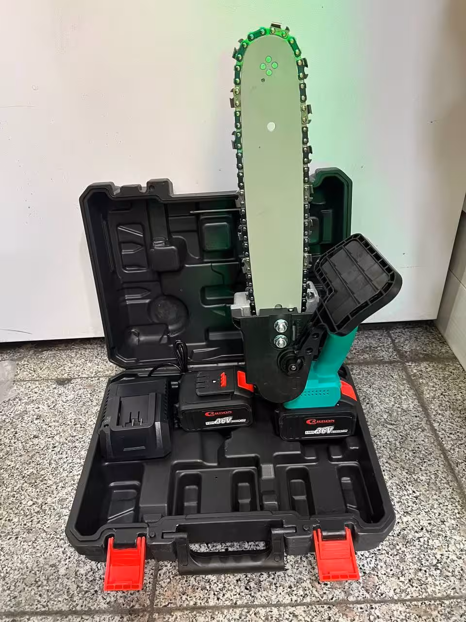 اره شارژی 30 سانت کربن دو باطری مدل 36V