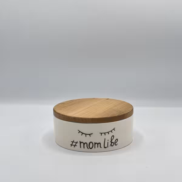 شکلات خوری تکست درب چوب mom life