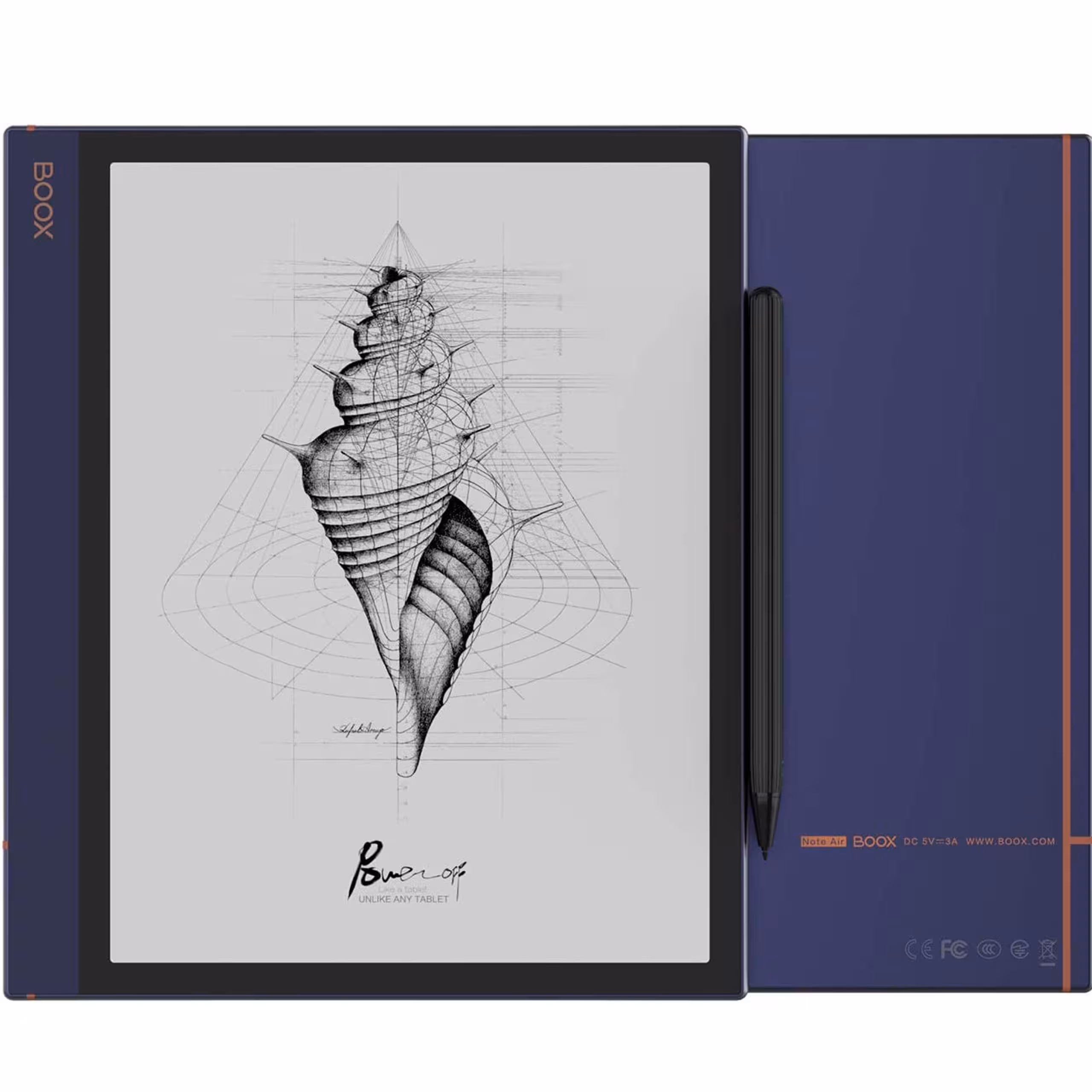 تبلت طراحی 10.3 اینچ BOOX Note Air 10.3 ePaper, Android 10, Front Light