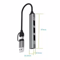 هاب 4 پورت USB 3.0 مدل SUPER FAST TYPE-C