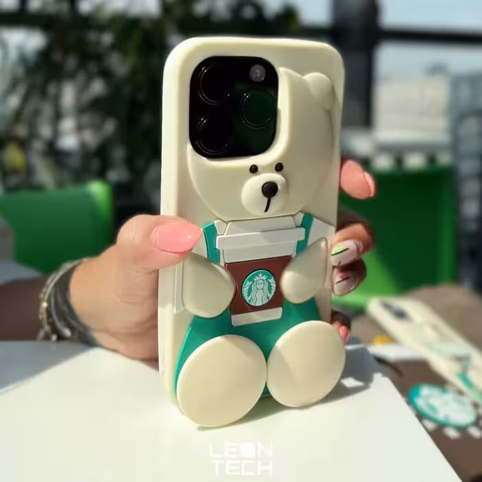 قاب خرس استارباکس برای آیفون 13 پرو