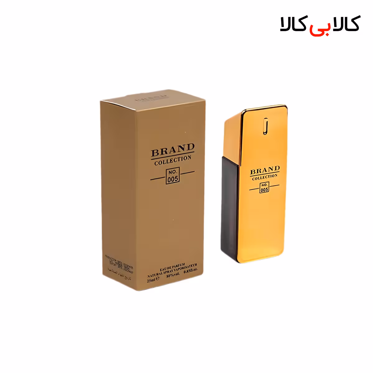 عطر جیبی برند کالکشن کد NO 005 مردانه حجم 25 میلی لیتر