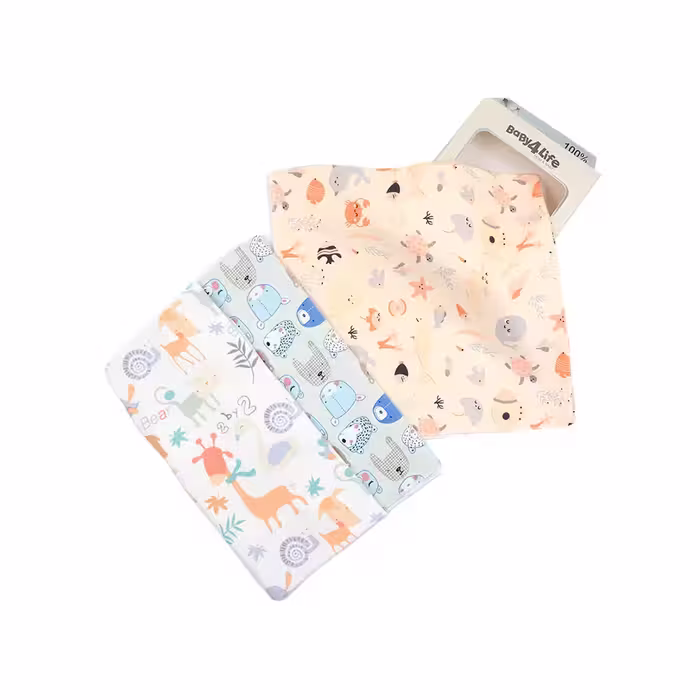 خشک کن جعبه ای نوزاد بیبی فورلایف BABY4LIFE بسته 3 عددی دخترانه