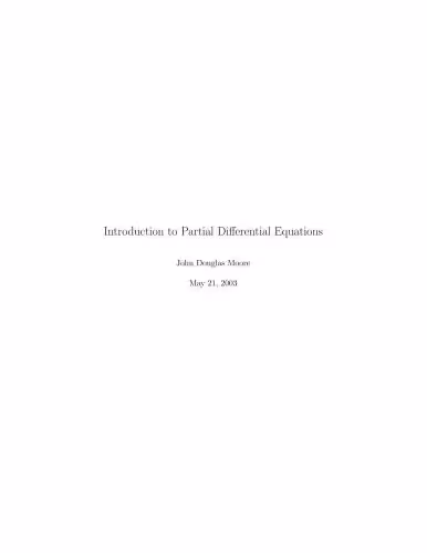 خرید و دانلود نسخه کامل کتاب Introduction to Partial Differential Equations