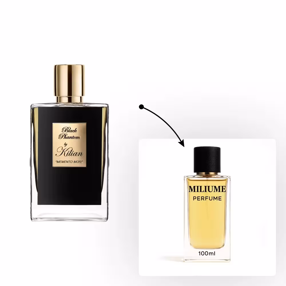 اسانس عطر By Kilian Black Phantom برند Argeville - کد 1265 - بای کیلیان بلک فانتوم 100ML - میلیوم پرفیوم