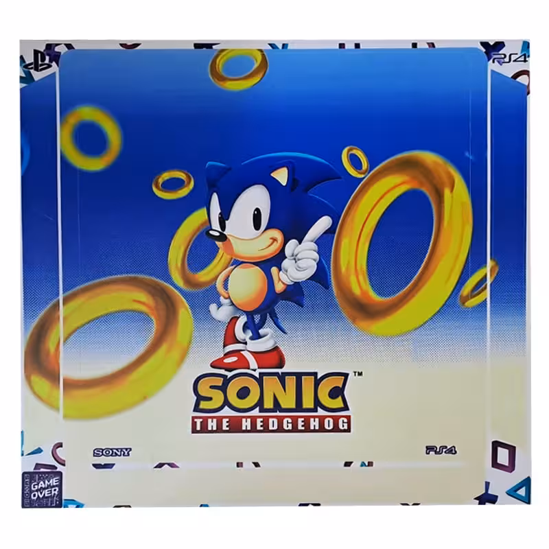 برچسب کنسول PS4 (GO) طرح سونیک sonic