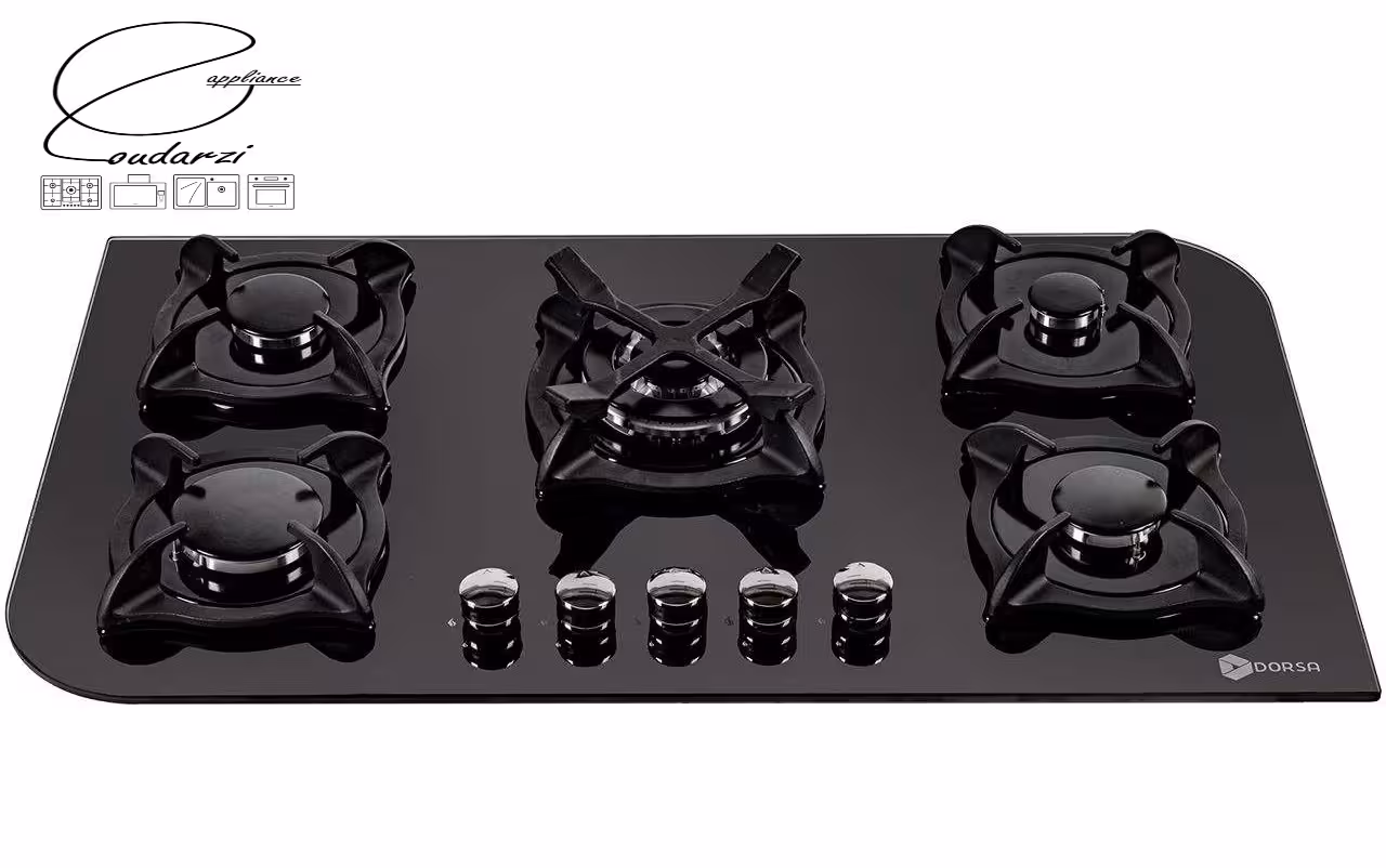 اجاق گاز شیشه ای درسا مدل ویدا DG2107-5M