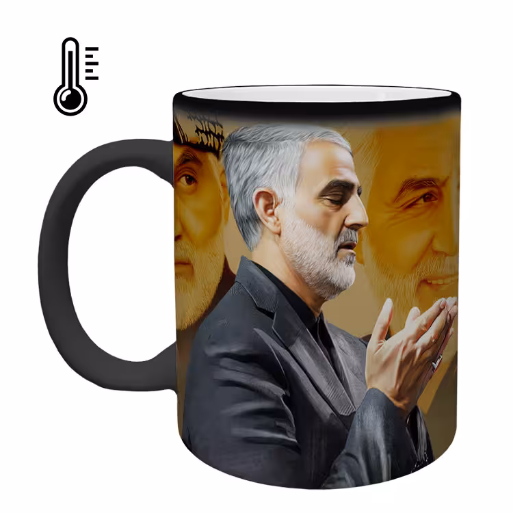 خرید ماگ-لیوان حرارتی  سردار سلیمانی کد 78