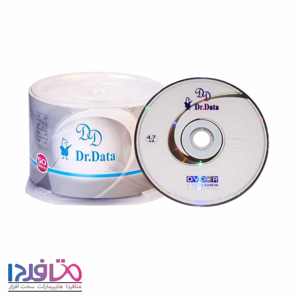 دی وی دی خام دکتر دیتا بسته 50 عددی