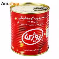 رب گوجه فرنگی روژین 800 گرم کد G34