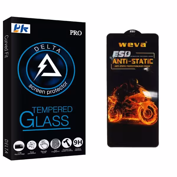 محافظ صفحه نمایش پی کی مدل Delta WevaESD مناسب برای گوشی موبایل سامسونگ Galaxy F22 4G