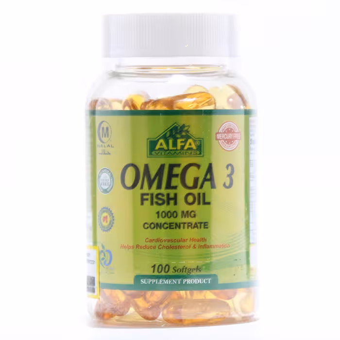 سافت ژل امگا 3 آلفا ویتامینز