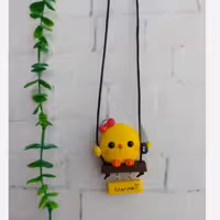 آویزماشین جوجه آروم برون | amazonchi