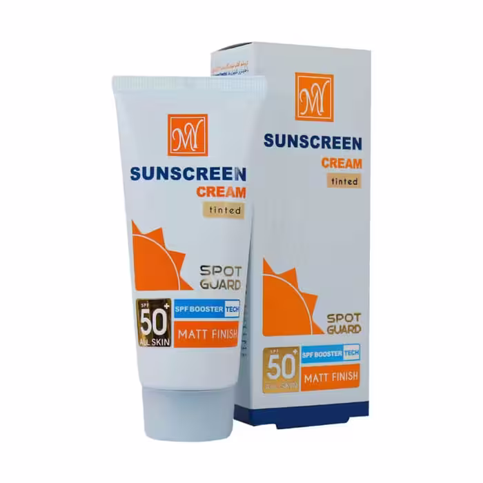 کرم ضد آفتاب اسپات گارد مات 4 کاره مای spf 50 (50 میل)