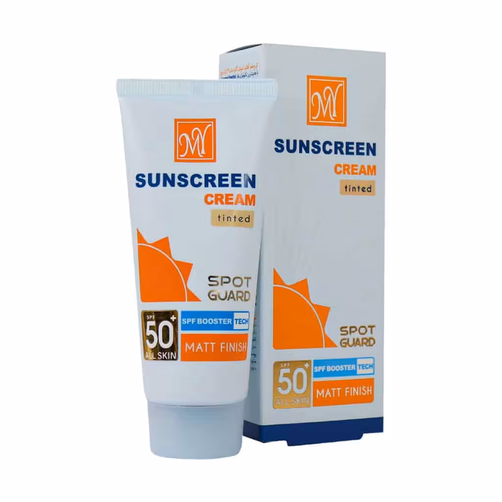 کرم ضد آفتاب اسپات گارد مات 4 کاره مای spf 50 (50 میل)