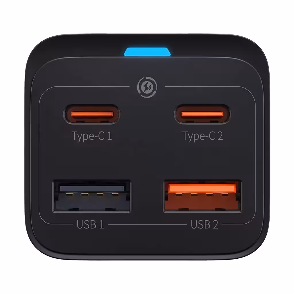 شارژر رومیزی باسئوس مدل Desktop Fast 65W به همراه کابل USB-C