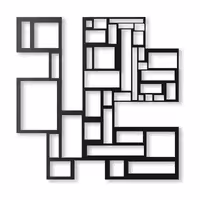 تابلو فلزی اشکال هندسی