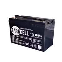باتری یوپی اس فاراتل 100آمپر 12v-100ah faratel