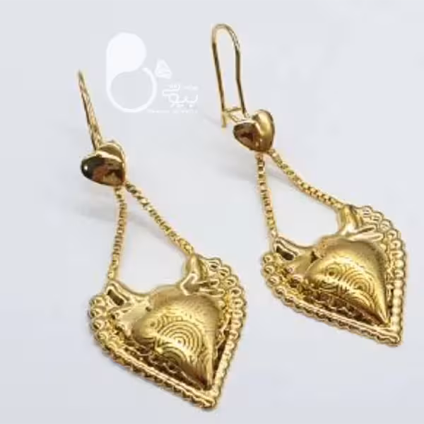 گوشواره آبشاری قلب