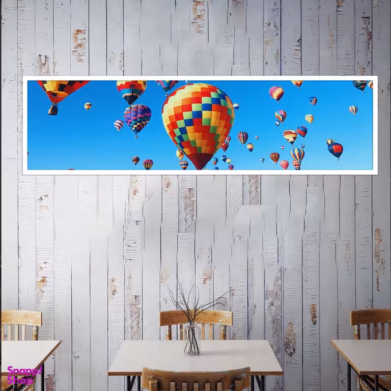 تابلو بکلیت طرح بالن تفریحی مدل W-7357