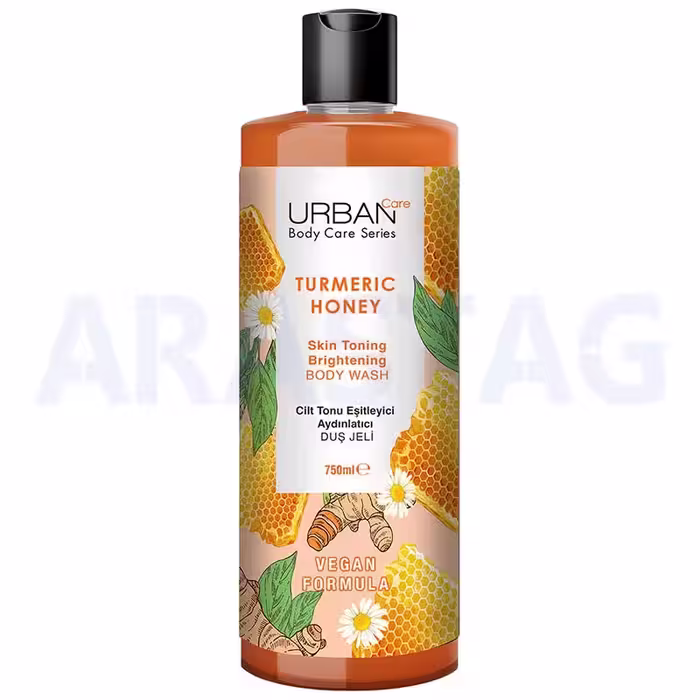 شامپو بدن اوربان کر URBAN Care با رایحه زردچوبه و عسل حجم 750 میلی