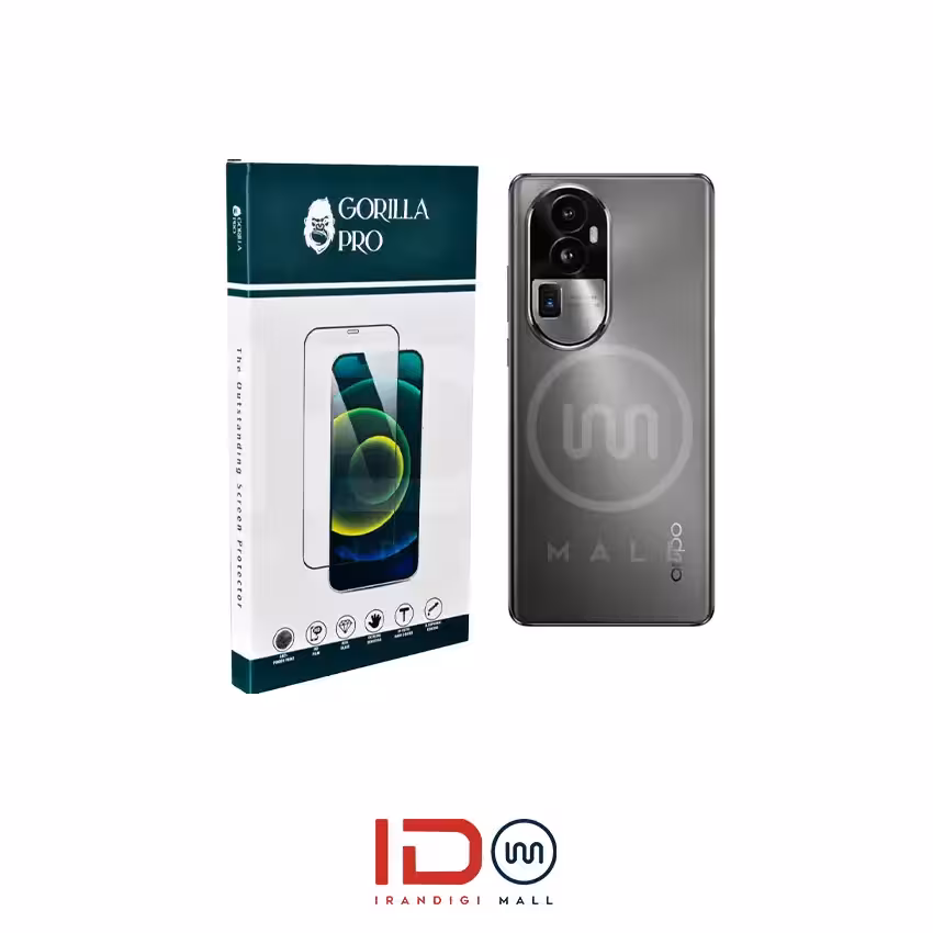 گلس و محافظ هیدروژلی (شفاف) بدنه گوشی اوپو مدل OPPO RENO 10 PRO