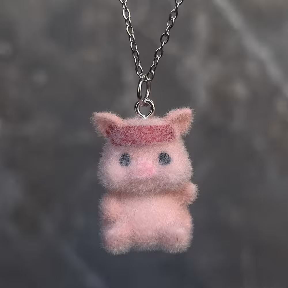 گردنبند خوک مخملی