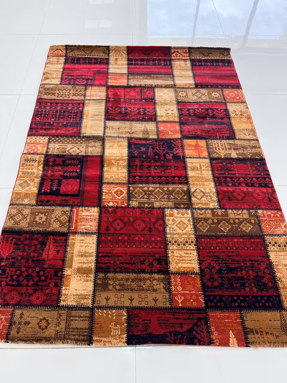 فرش لاکی 700شانه کاشان  تراکم 2100