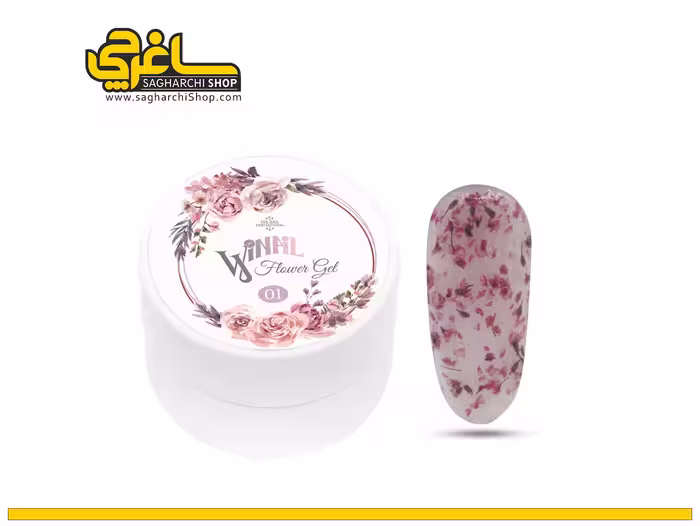 ژل ناخن گل خشک وینیل Winail Flower Gel