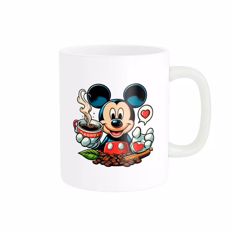 ماگ پاد آفرین طرح کارتون میکی موس Mickey Mouse کد 3520