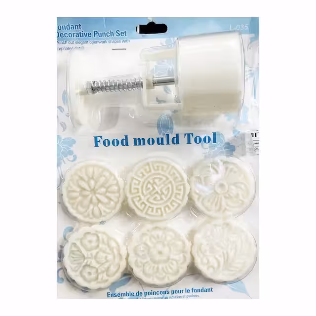 مهر فشاری کلمپه 6 عددی گرد