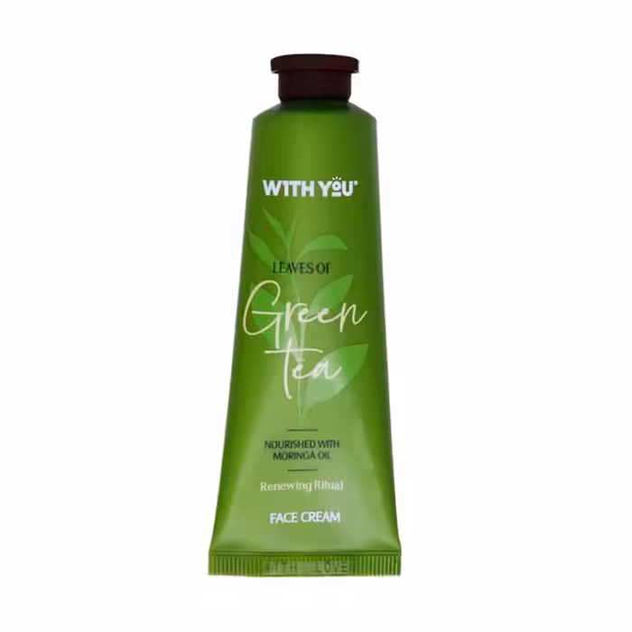 کرم مرطوب کننده صورت ویت یو حاوی عصاره چای سبز و مورینگا حجم 50 میلی لیتر