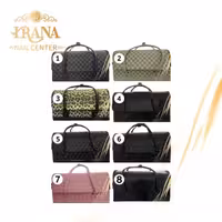 کیف لوازم ارایش مدل کاشت ناخن طبقاتی