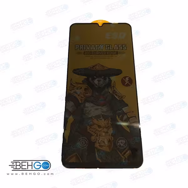 گلس حریم شخصی گوشی شیائومی  Privacy Glass for Xiaomi MI Poco C65
