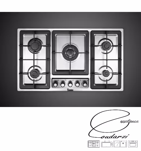 اجاق گاز صفحه ای مدل TG861 SS مس