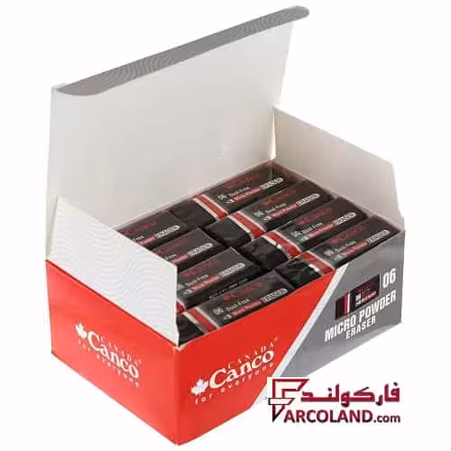 پاک کن کنکو Canco مدل میکرو پودر Micro Powder سایز بزرگ کد 06 بسته 32 عددی