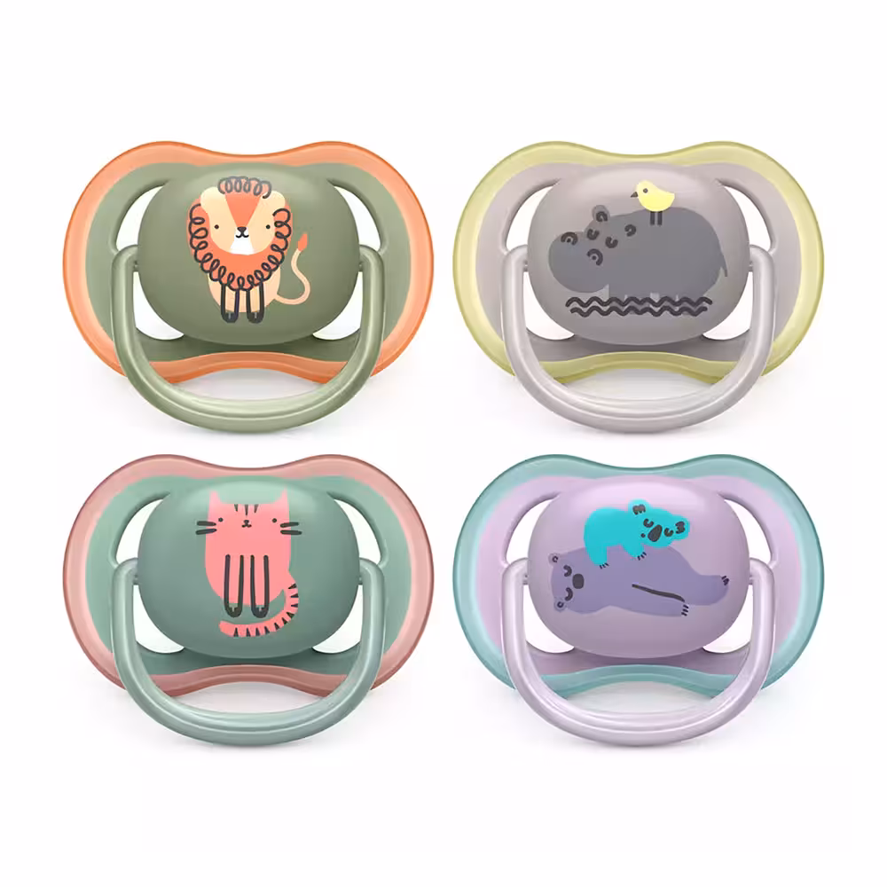 پستانک ارتودنسی  18-6 ماه فیلیپس اونت Philips Avent بسته دو عددی  SCF085/18-19