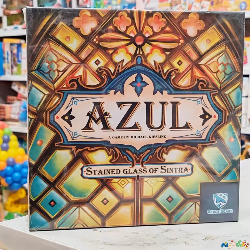 بازی فکری رومیزی آزول 2 AZUL STAINED GLASS OF SINTRA شرکت SPACE BOARD برای 2 الی 4 نفر