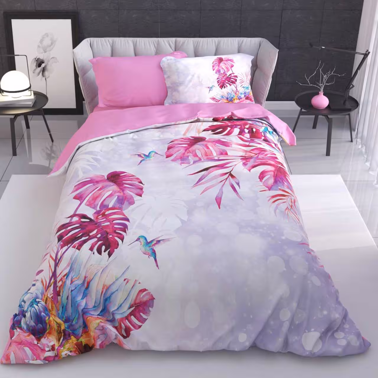 سرویس لحاف روتختی ترکسان یک نفره 4 تیکه کد D203