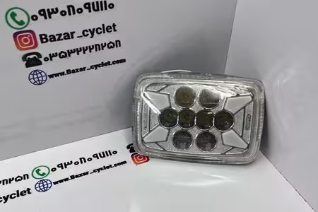 بلوری تک موتور سیکلت هندا(CDI) 8تایی LEDلامپ بزرگ