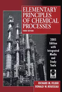 کتاب Elementary Principles Of Chemical Processes 3rd