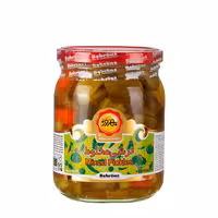 ترشی مخلوط درشت بهروز 550 گرمی