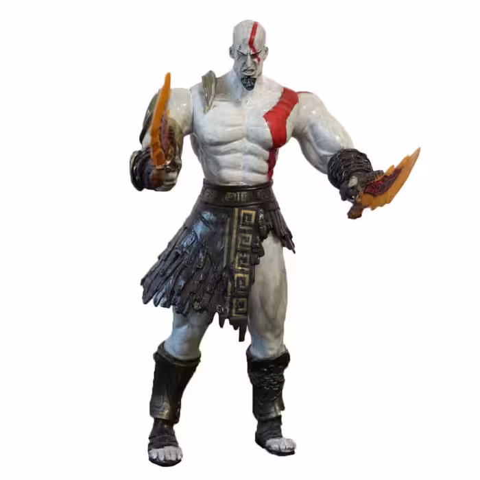 اکشن فیگور کراتوس از بازی خدای جنگ | god of war |