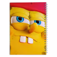 دفتر مشق کارتون باب اسفنجی