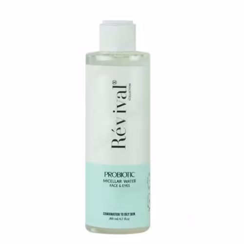 محلول پاک کننده ارایش رویوال probiotic micellar water revival