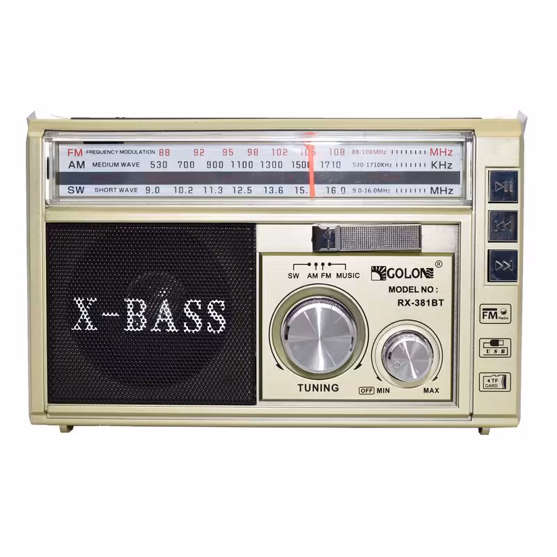 اسپیکر بلوتوثی گولون کد cm.RX381BT | کالا مکس