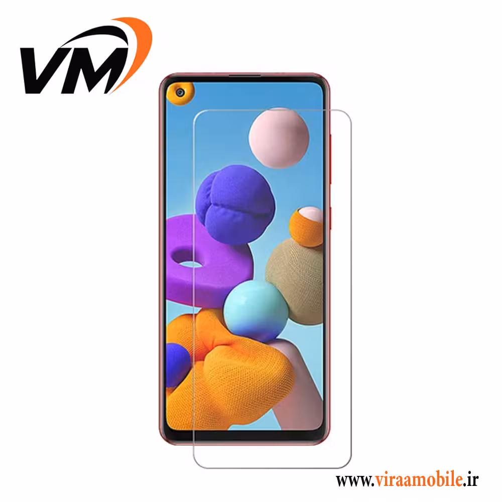 گلس محافظ صفحه نمایش سامسونگ Galaxy A21
