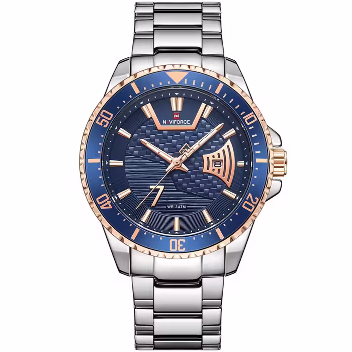 ساعت مچی مردانه ناوی فورس 9191 naviforce watch nf9191 s/be/rg ساعت هوشمند ساعت دخترانه ساعت مردانه نیوی فورس 9191