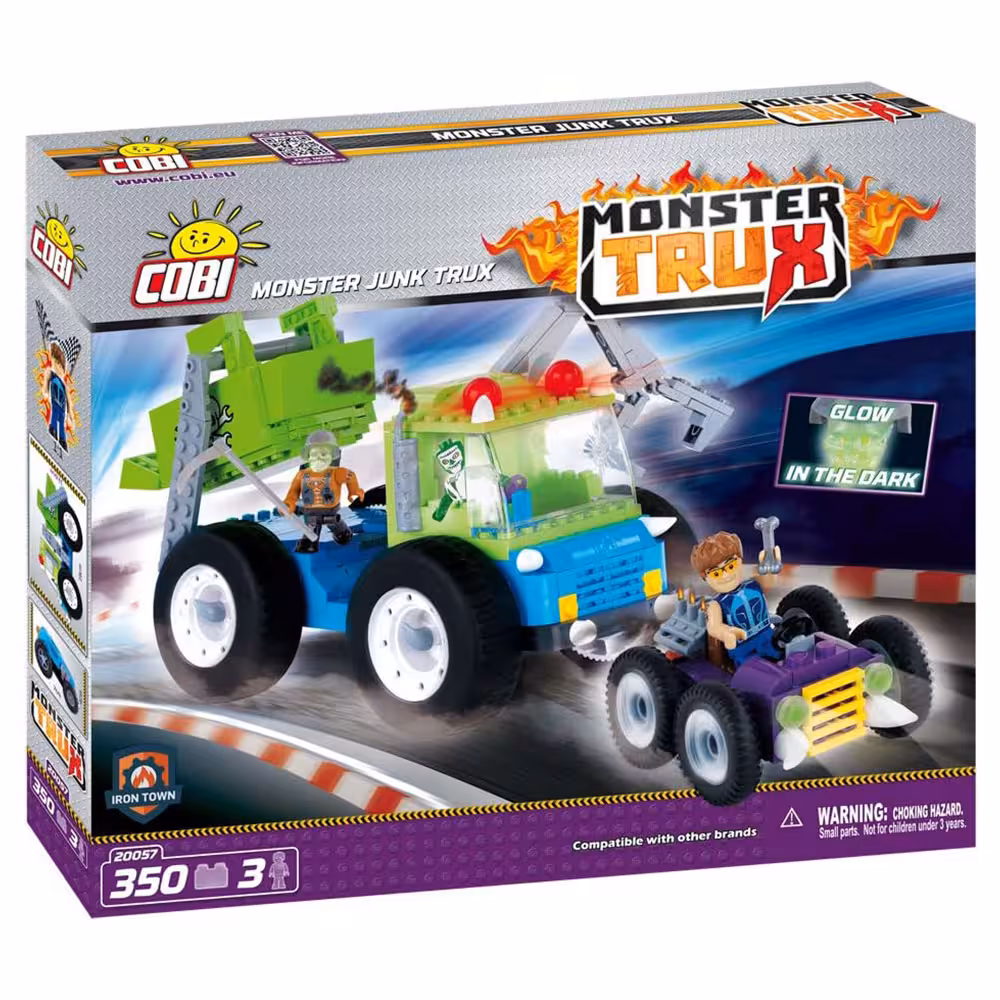 کامیون هیولا ساختنی کوبی مدل Monster Junk Trux کد 20057