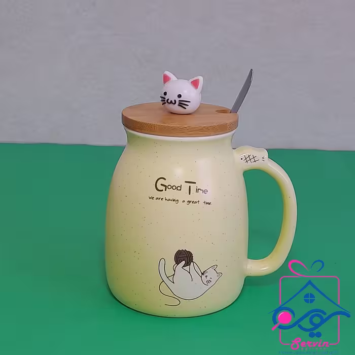 ماگ طرح گربه